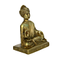 Brass Lord Sajanand Swami Small Statue Idol KBH00666