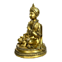 Brass Lord Sajanand Swami Sitting Statue Idol KBH00669