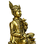 Brass Lord Sajanand Swami Sitting Statue Idol KBH00669