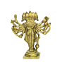 Brass Standing Panch Mukhi Hanuman Statue Idol KBH00694