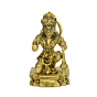 Brass Small Lord Blessing Hanuman Statue Idol KBH00695