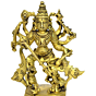 Brass Mahesasur Devi Statue Idol KBH00719