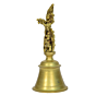 Brass Bell with Krishna Statue KBH00734