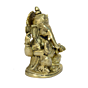 Brass Sitting Ganesha Idol KBH00812