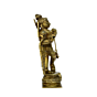 Brass Krishna Standing Medium Idol KBH00840