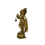 Brass Krishna Standing Medium Idol KBH00840