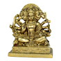 Brass Panchmukhi Hanuman Idol KBH00844