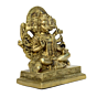 Brass Panchmukhi Hanuman Idol KBH00844