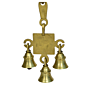 Brass Wall Hanging Swastik Bell KBH00857