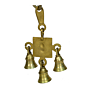Brass Wall Hanging Om Bell KBH00859