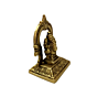 Brass Kaman Ganesha Small Idol KBH00860