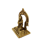 Brass Kaman Ganesha Small Idol KBH00860