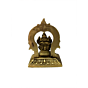 Brass Kaman Ganesha Small Idol KBH00860