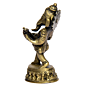 Brass Ganesha Ring Sitar KBH00873