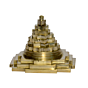 Brass Shree Yantra Small KBH00883