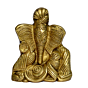 Brass Ganesha Pan Art Idol KBH00885