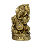 Brass Ganesha Sitting Fine Idol KBH00892