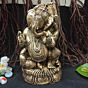 Brass Ganesha Sitting Fine Idol KBH00892