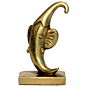 Brass Ganesha Fine Art Idol KBH00912