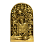 Brass Sarangpur Hanuman Wall Hanging KBH00946