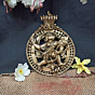 Brass Hanuman Wall Hanging KBH00949