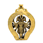 Brass Panchmukhi Hanuman Wall Hanging KBH00950