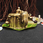 Brass Elephant Ink Pot KBH00962
