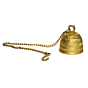 Brass Small Carving Bell KBH00969