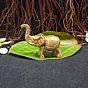 Brass Elephant Medium Figurine KBH00997