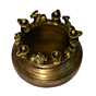 Brass pot with shivling & nandi  KBH01005