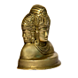 Brass 3 lady face Statue KBH01006