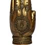 Brass Ganesha laxmi hand pair  KBH01008