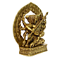 Brass 8 hand Ganesha with kaman  KBH01009