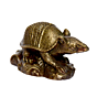 Brass Nodiyo Statue Traditional Handcrafted Brass Animal Figurine for Home & Office DecorKBH01019