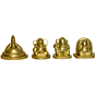  Brass Ashtavinayak Ganesha Set 8 Form Ganesha Statue KBH01022
