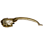 Brass Elephant Face Door Handle  KBH01023