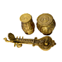 Brass Musical Set of 3 KBH01025