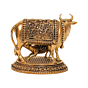 Brass Cow & Calf Statue KBH10290