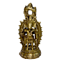 Brass Ganesha with Trishul Idol KBH01029