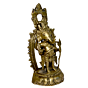Brass Ganesha with Trishul Idol KBH01029