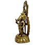 Brass Ganesha with Trishul Idol KBH01029