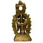 Brass Ganesha with Trishul Idol KBH01029