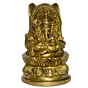 Brass 3 Side Ganesha Idol KBH01030