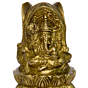 Brass 3 Side Ganesha Idol KBH01030