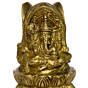 Brass 3 Side Ganesha Idol KBH01030