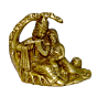 Brass Radha Krishna with Tree Idol KBH01031
