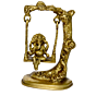 Brass Ganesha Small Jhula Idol KBH01032