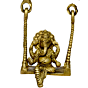 Brass Ganesha Small Jhula Idol KBH01032