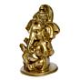Brass Ganesha with big ear | KBH01037