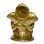 Brass Ganesha with big ear | KBH01037